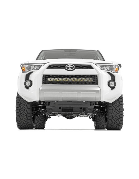 LED Light Kit | Bumper Mount | 30" Black Dual Row | White DRL | Toyota 4Runner (14-20)
