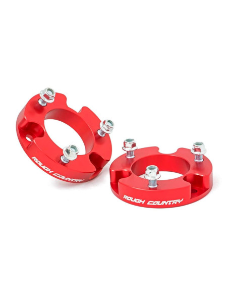 2 Inch Leveling Kit | Aluminum | Red | Toyota Tacoma 2WD/4WD (2005-2023)