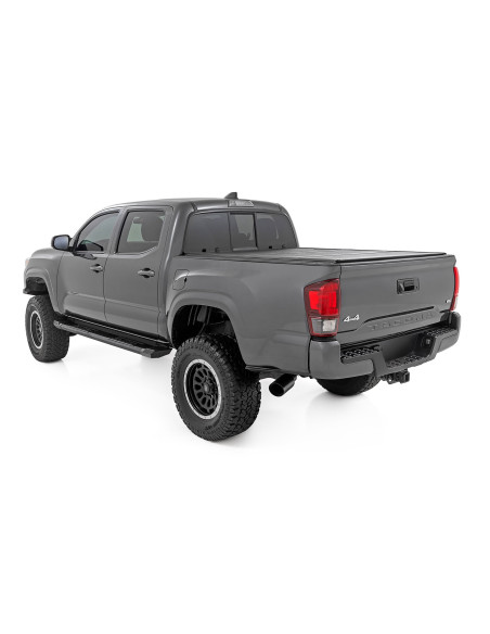 ROUGH COUNTRY HD2 Aluminum Running Boards Double Cab | Toyota Tacoma