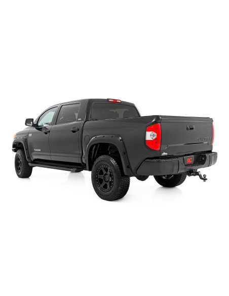 ROUGH COUNTRY ESTRIBERAS HD2 Aluminio | Toyota Tundra CrewMax
