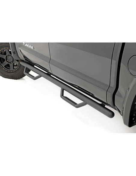 ROUGH COUNTRY ESTRIBERAS Nerf Cabina Completa | Toyota Tundra CrewMax 5'7" Bed