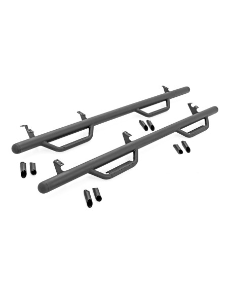 ROUGH COUNTRY ESTRIBERAS Nerf Cabina Completa | Toyota Tundra CrewMax 5'7" Bed