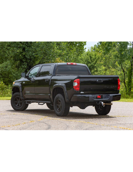 ROUGH COUNTRY ESTRIBERAS Nerf Cabina Completa | Toyota Tundra CrewMax 5'7" Bed