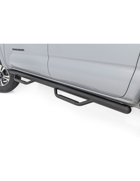 ROUGH COUNTRY Nerf Steps Cab Length | Toyota Tacoma Crew Cab