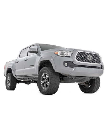 ROUGH COUNTRY Nerf Steps Cab Length | Toyota Tacoma Crew Cab