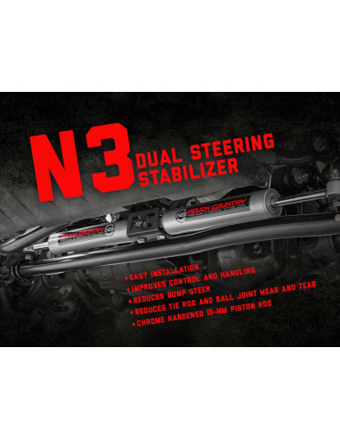 N3 Steering Stabilizer | Dual | Toyota...