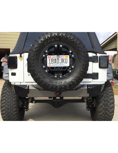 Stubby Rear Bumper for Jeep JK / JKU