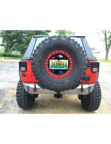 Stubby Rear Bumper for Jeep JK / JKU