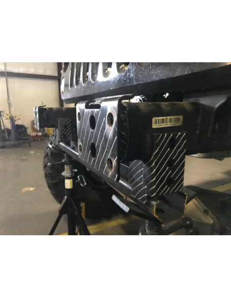 Hatchet Series Front Frame Chop Bumper w/Fog Mounts for Jeep JK / JKU