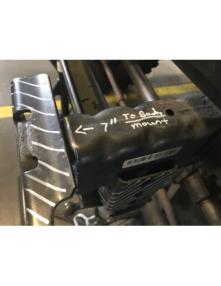 Hatchet Series Front Frame Chop Bumper w/Fog Mounts for Jeep JK / JKU
