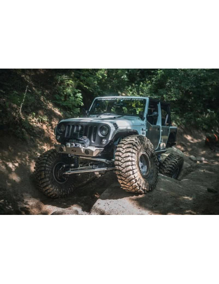 Hatchet Series Front Frame Chop Bumper w/Fog Mounts for Jeep JK / JKU