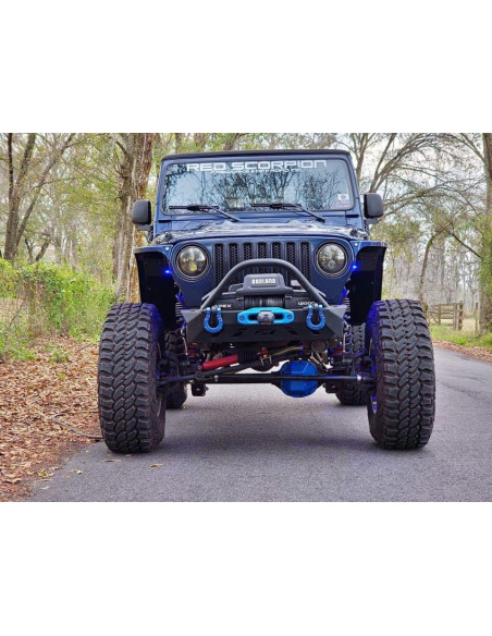 Crusher Front Bumper w/ Bull Bar for Jeep YJ / TJ /LJ