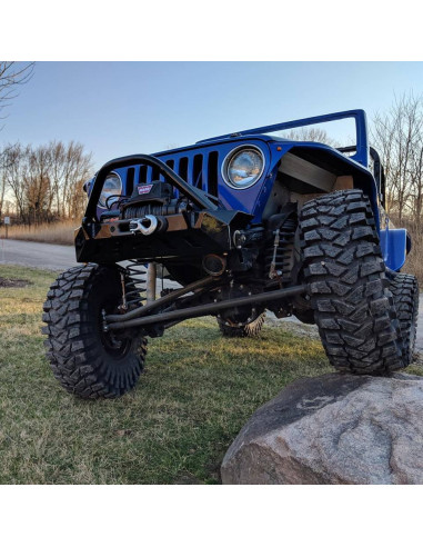 Crusher Front Bumper w/ Stinger for Jeep YJ /...