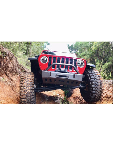 Crusher Front Bumper w/ Bull Bar for Jeep JL /...
