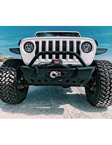 Crusher Front Bumper w/ Bull Bar for Jeep JL /...