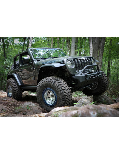 Crusher Front Bumper w/ Bull Bar for Jeep JL /...