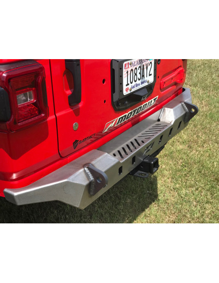 DEFENSA TRASERA CRUSHER CON RECORTE PARA RUEDA DE REPUESTO PARA JEEP JL