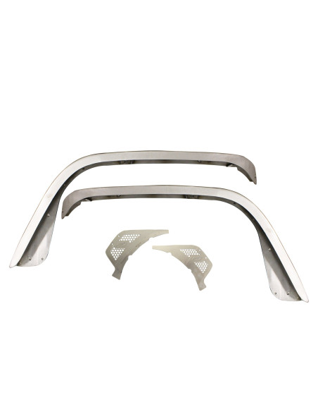 Crusher Front Fender Flares for Jeep JL/JLU/JT Gladiator - Steel