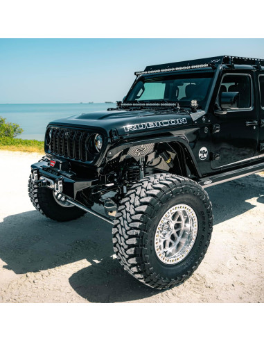 Crusher Front Fender Flares for Jeep JL/JLU/JT...