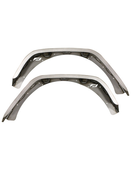 Crusher Rear Fender Flares for Jeep JL/JLU - Steel