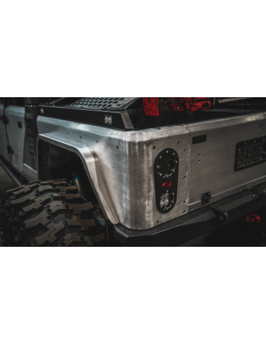 Aluminum Bobbed Replacement Bed for Jeep Gladiator