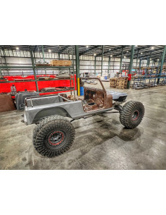 15" Stretch Over the Rail Corner Armor for Jeep YJ 2
