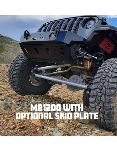 PARAGOLPES DELANTERO CRUSHER HD MOTOBILT JEEP...