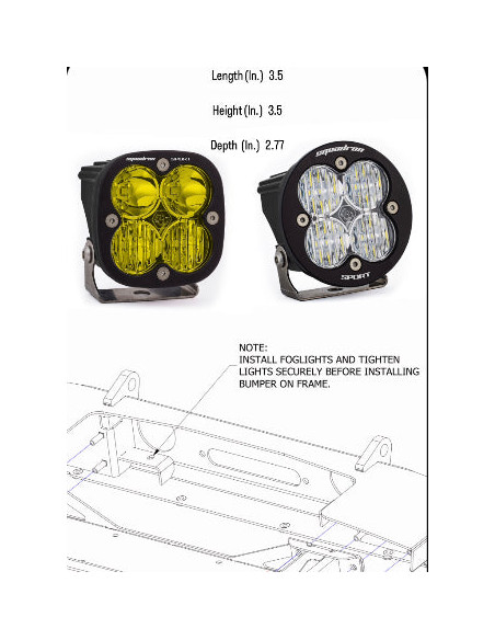 PARAGOLPES DELANTERO CRUSHER HD MOTOBILT JEEP JL / JT GLADIATOR