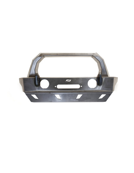 PARAGOLPES DELANTERO CRUSHER HD JEEP JL/JT CON BULL BAR Y PLACA DESLIZANTE MOTOBILT