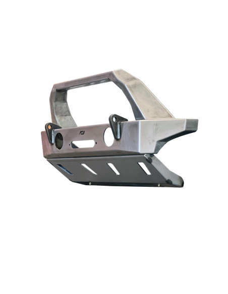 PARAGOLPES DELANTERO CRUSHER HD JEEP JL/JT CON BULL BAR Y PLACA DESLIZANTE MOTOBILT