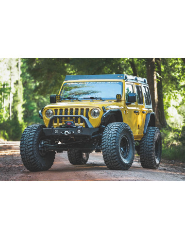 PARAGOLPES DELANTERO CRUSHER HD JEEP JL/JT CON...