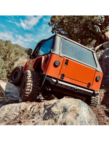 Crusher Rear Bumper for Jeep CJ/YJ/TJ/LJ