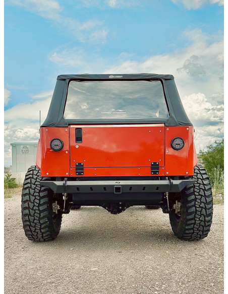 Crusher Rear Bumper for Jeep CJ/YJ/TJ/LJ