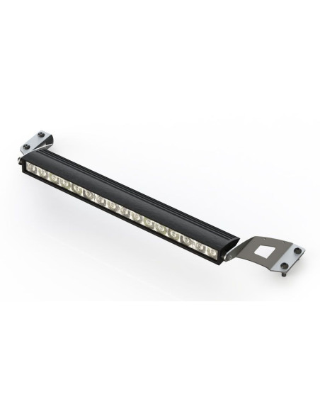 20" LED Single Row Hood Light Mount Kit for Jeep JK - Powder Coat