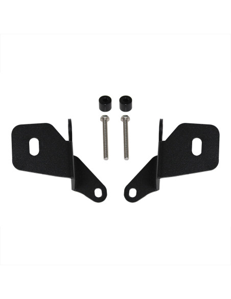 A-Pillar Light Mount Kit for Jeep JL/JT - Raw Steel