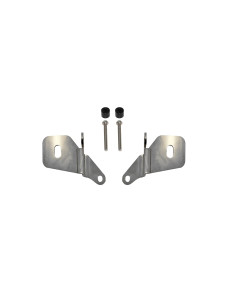A-Pillar Light Mount Kit for Jeep JL/JT - Stainless Steel