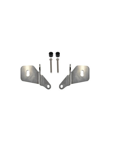 KIT DE MONTAJE LUCES LED PILAR-A ACERO INOXIDABLE JEEP JL / JT GLADIATOR MOTOBILT