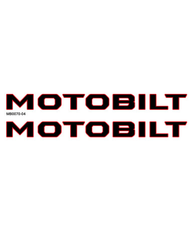 ADHESIVO CAPO MOTOBILT - NEGRO TOPOCON CONTORNO...