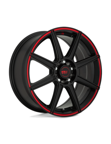 MR142 18X8 5X4.5/120 S-BLK RED 45MM