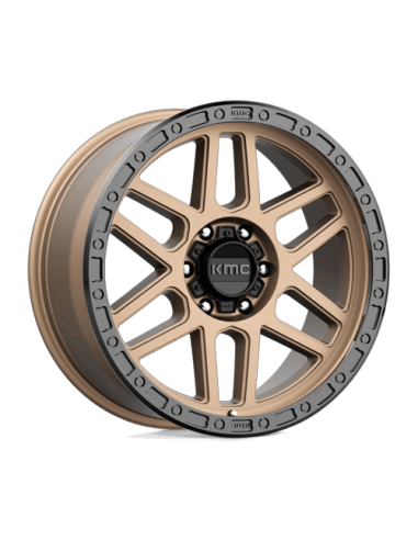 KM544 17X9 6X4.5 M-BRZ BLK LP 18 CB 66.1
