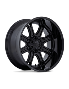 DARKSTAR 22X9 5X5.5/150 +1 M-BLK G-BLK