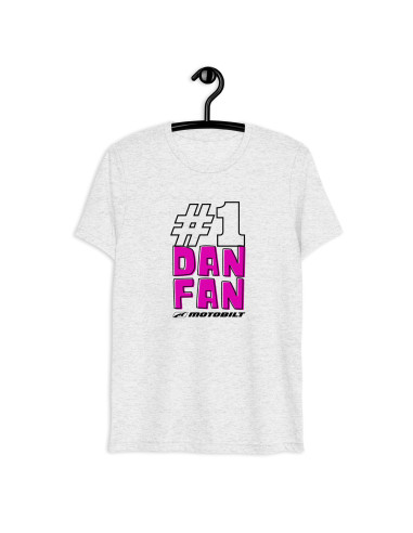 POLERA DANFAN - BLANCO JASPEADO TRIBLEND / 3XL