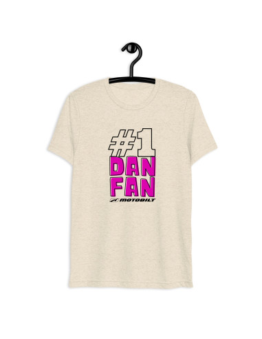 POLERA DANFAN - BLANCO JASPEADO TRIBLEND / 3XL