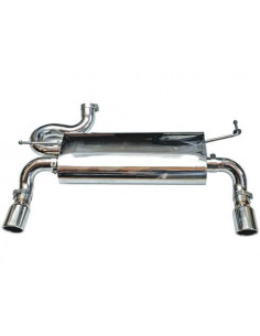 SILENCIOSO DOBLE INOXIDABLE HOMOLOGADO JEEP JK