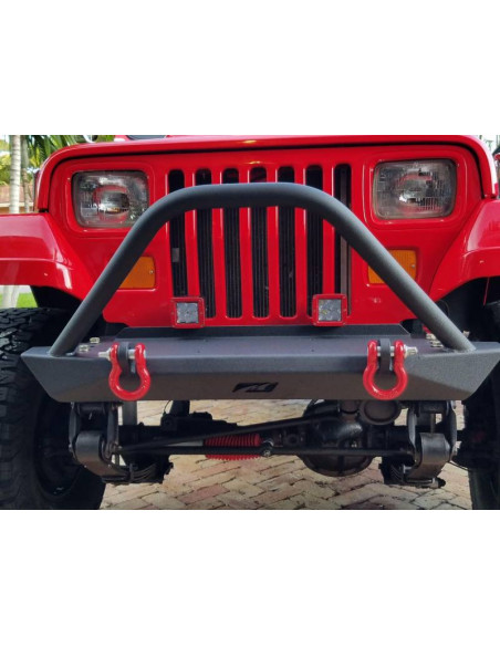 PARACHOQUES DELANTERO ANCHO MEDIO CON STINGER PARA JEEP YJ / TJ / LJ