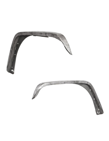 Crusher Front Fender 2" Flare for Jeep JK / JKU - Steel