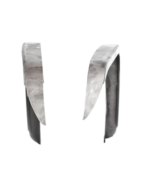 Crusher Front Fender 2" Flare for Jeep JK / JKU - Steel