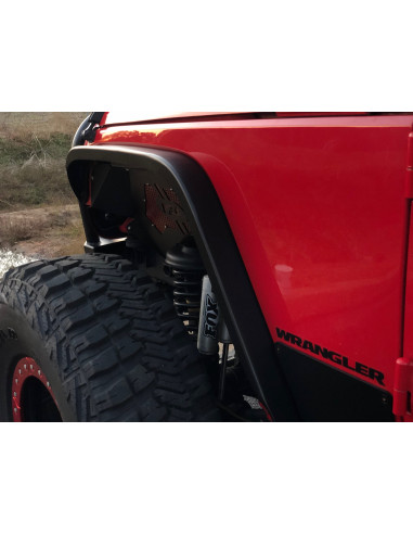 Crusher Front Fender 2" Flare for Jeep JK / JKU...