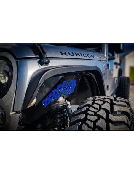 Crusher Front Fender 2" Flare for Jeep JK / JKU - Steel