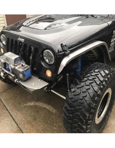 Crusher Front Fender 2" Flare for Jeep JK / JKU...